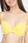 Rosaline Wired Medium Coverage Push-Up Bra - Aspen Gold — thumbnail 4